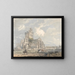 Abbey of Jedburgh, Roxburghshire - Thomas Girtin — framed artwork on a wall
