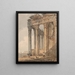 Tempel van Antoine en Faustina - Thomas Girtin — ingelijst kunstwerk aan de muur
