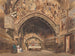 Binnenkant van de kerk Saint-Benoît in Subiaco nabij Rome - Thomas Hartley Cromek — weergave van het kunstwerk