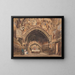 Binnenkant van de kerk Saint-Benoît in Subiaco nabij Rome - Thomas Hartley Cromek — ingelijst kunstwerk aan de muur