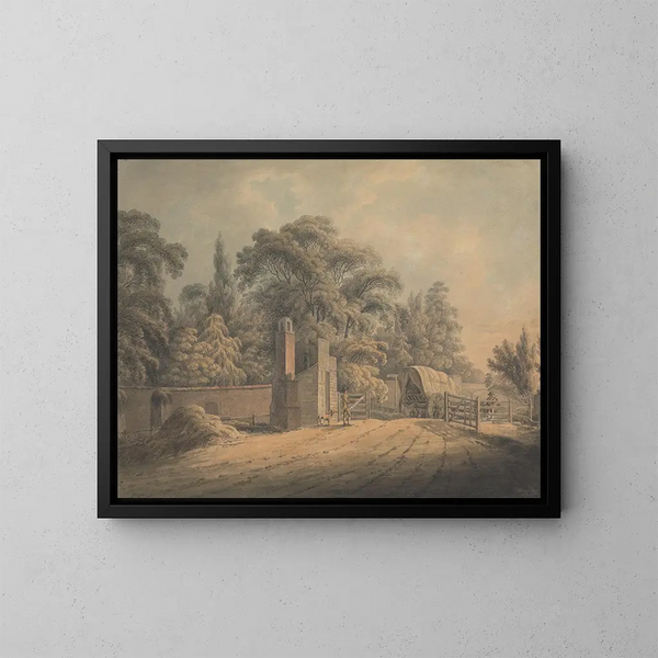 The Bayswater Toll - Thomas Hearne — framed artwork on a wall