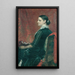 Mme Thomas Hicks - Thomas Hicks — ingelijst kunstwerk aan de muur