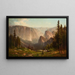Yosemite Painting - Thomas Hill — framed artwork on a wall