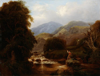 Thomas James Mulvany - The Mountain Rivulet.webp