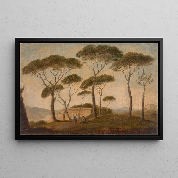 Thomas Jones - The Garden of the Villa Borghese.webp