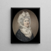 Anne Goodriche, echtgenote van Thomas Percy, bisschop van Dromore - Thomas Langdon — ingelijst kunstwerk aan de muur