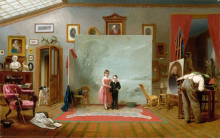 Thomas Le Clear - Interior with Portraits.webp