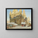 Notre-Dame la Grande de Poitiers - Thomas Matthews Rooke — ingelijst kunstwerk aan de muur