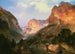 Golden Gate Nationaal Park Yellowstone - Thomas Moran — weergave van het kunstwerk