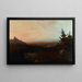 Berglandschap - Thomas Moran — ingelijst kunstwerk aan de muur