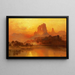 L'Heure dorée - Thomas Moran — ingelijst kunstwerk aan de muur