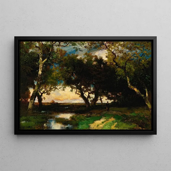 Thomas Moran - Under The Trees.webp