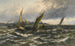 van Vent et mer se levant au large de l'île de Sheppey - Thomas Rose Miles — weergave van het kunstwerk