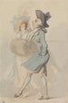A Dissolute Exhausted - Thomas Rowlandson — artwork view