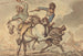 Cavalry Skirmish Painting - Thomas Rowlandson — artwork view