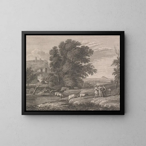 Claude - Thomas Shotter Boys — framed artwork on a wall