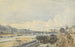 Vue sur la Seine au niveau du Pont des Arts - Thomas Shotter Boys — weergave van het kunstwerk