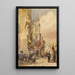 La Cathédrale Bruges - Thomas Shotter Boys — ingelijst kunstwerk aan de muur