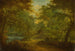 Landschap met beek en visser - Thomas Smith de Derby — weergave van het kunstwerk