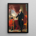 Portret van George Washington - Thomas Sully — ingelijst kunstwerk aan de muur