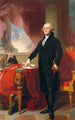 Portret van George Washington - Thomas Sully — weergave van het kunstwerk