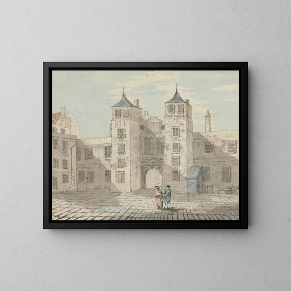 Oud Somerset House - Thomas Theodosius Forrest — ingelijst kunstwerk aan de muur
