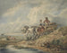 De kar - Thomas Webster — weergave van het kunstwerk