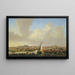 Uitzicht op de Theems bij Westminster op de Dag van de Burgemeester - Thomas Wijck — ingelijst kunstwerk aan de muur