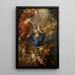 Coronation of Mary - Thomas Willeboirts Bosschaert — framed artwork on a wall