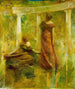 Muziek - Thomas Wilmer Dewing — weergave van het kunstwerk