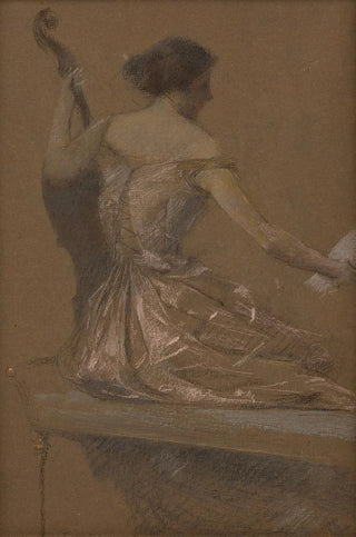 Thomas Wilmer Dewing - The Musician.webp