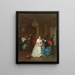 Vertrouwen - Théophile Duverger — ingelijst kunstwerk aan de muur
