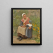 April in Bretagne - Théophile Louis Deyrolle — ingelijst kunstwerk aan de muur