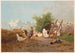 Levensstijl van gevogelte - Théophile Victor Emile Lemmens — weergave van het kunstwerk