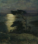 van het pin op de kust bij maanlicht - Thorolf Holmboe — weergave van het kunstwerk