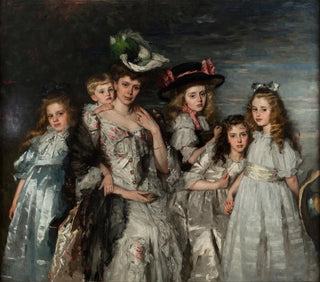 Thrse Schwartze - Portrait of Mrs AGM van OgtropHanlo 18711944 and her five children.webp
