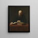 Portrait painting of Dr P. J. H. Cuypers 1827-1921 - Thérèse Schwartze — framed artwork on a wall
