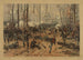 Slag bij Shiloh - Thure de Thulstrup — weergave van het kunstwerk