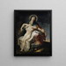 Piet - Tiberius Dominikus Wocher — ingelijst kunstwerk aan de muur