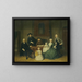 Portret van de familie Brak, Mennonieten uit Amsterdam - Tibout Regters — ingelijst kunstwerk aan de muur