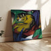 Reproductie van het schilderij Tijger - Franz Marc