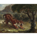 Reproductie van het schilderij Tijger en slang - Eugène Delacroix