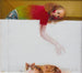 Kleine schilderij met een kat - Tiit Pääsuke — weergave van het kunstwerk