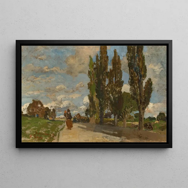 Tina Blau - A Street in Rothenburg.webp