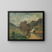 Oetz 1901 - Tina Blau — ingelijst kunstwerk aan de muur