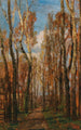 Landschap van de Prater - Tina Blau — weergave van het kunstwerk