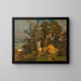 Prairie bosrijk in de herfst - Tina Blau — ingelijst kunstwerk aan de muur