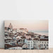 Fotoprint van Lissabon bij dageraad - Een symfonie van kleuren