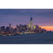 Fotoprint van New York - Manhattan in Scherven