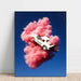 Fotoprint gemaakt met AI - Droomachtige Elevatie